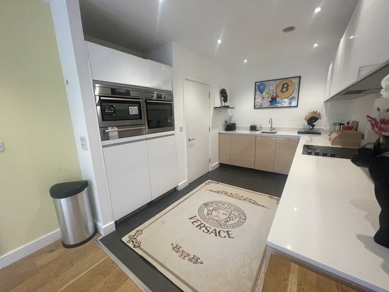 Modern Master Bedroom with Smart TV in New Development